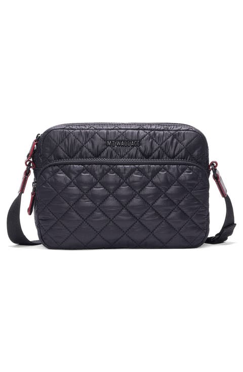 Small Metro Quilted Nylon Camera Bag