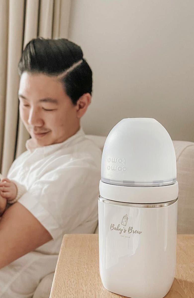 Baby's Brew 3.0 Portable Bottle Warmer Pro with Comotomo Adapter, Alternate, color, Marble