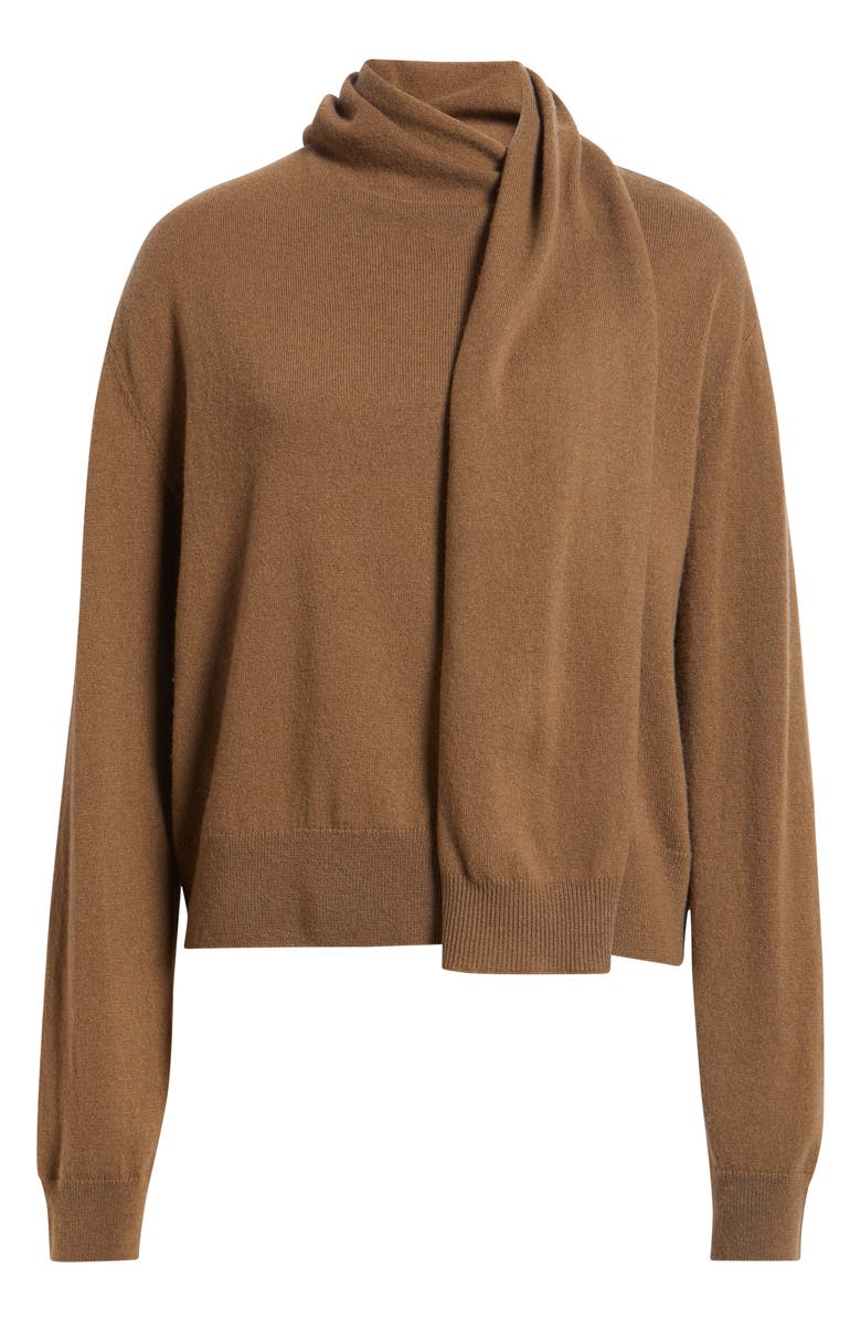 Rails Cortina Scarf Neck Wool & Cashmere Sweater, Alternate, color, Ginger