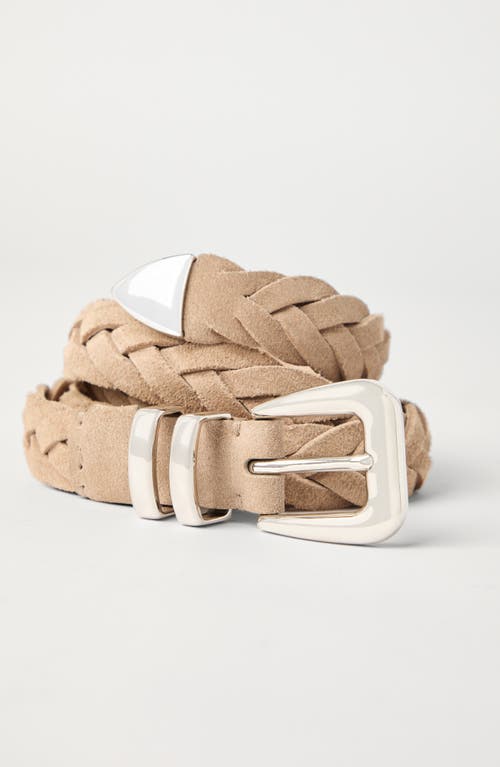 Brunello Cucinelli Calfskin Belt In Brown
