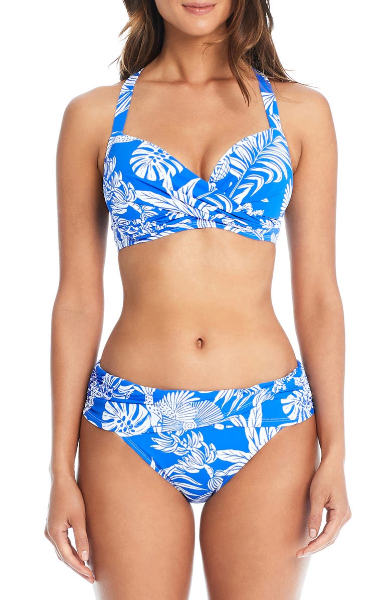 BLEU by Rod Beattie A Place in the Sun D-Cup Underwire Bikini Top, Alternate, color,