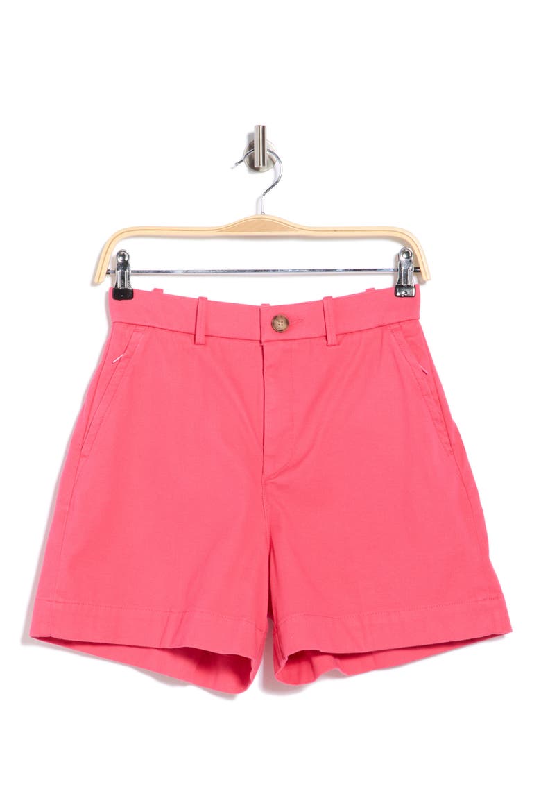 SPANXsupersmooth™ Stretch Twill Shorts, Alternate, color, TULIP