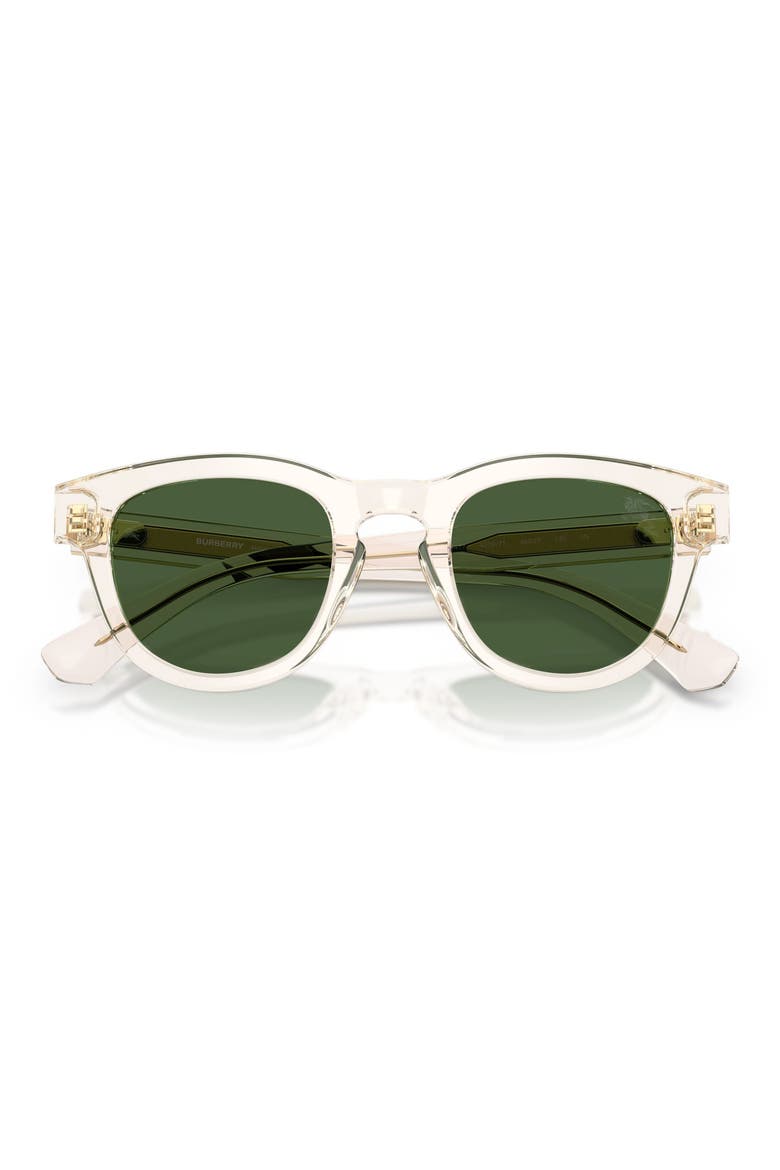 48mm Phantos Sunglasses, Alternate, color, YELLOW / DARK GREEN