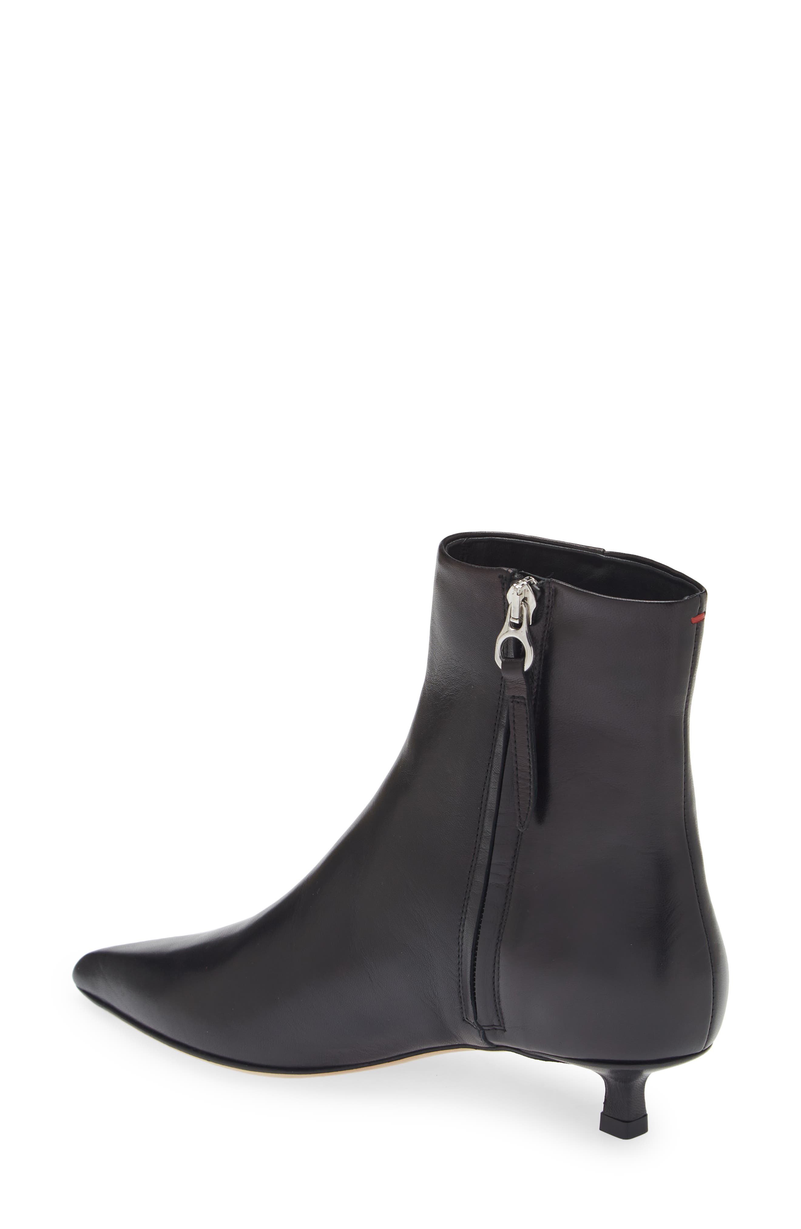 aeyde Sofie Pointed Toe Bootie, Alternate, color, 