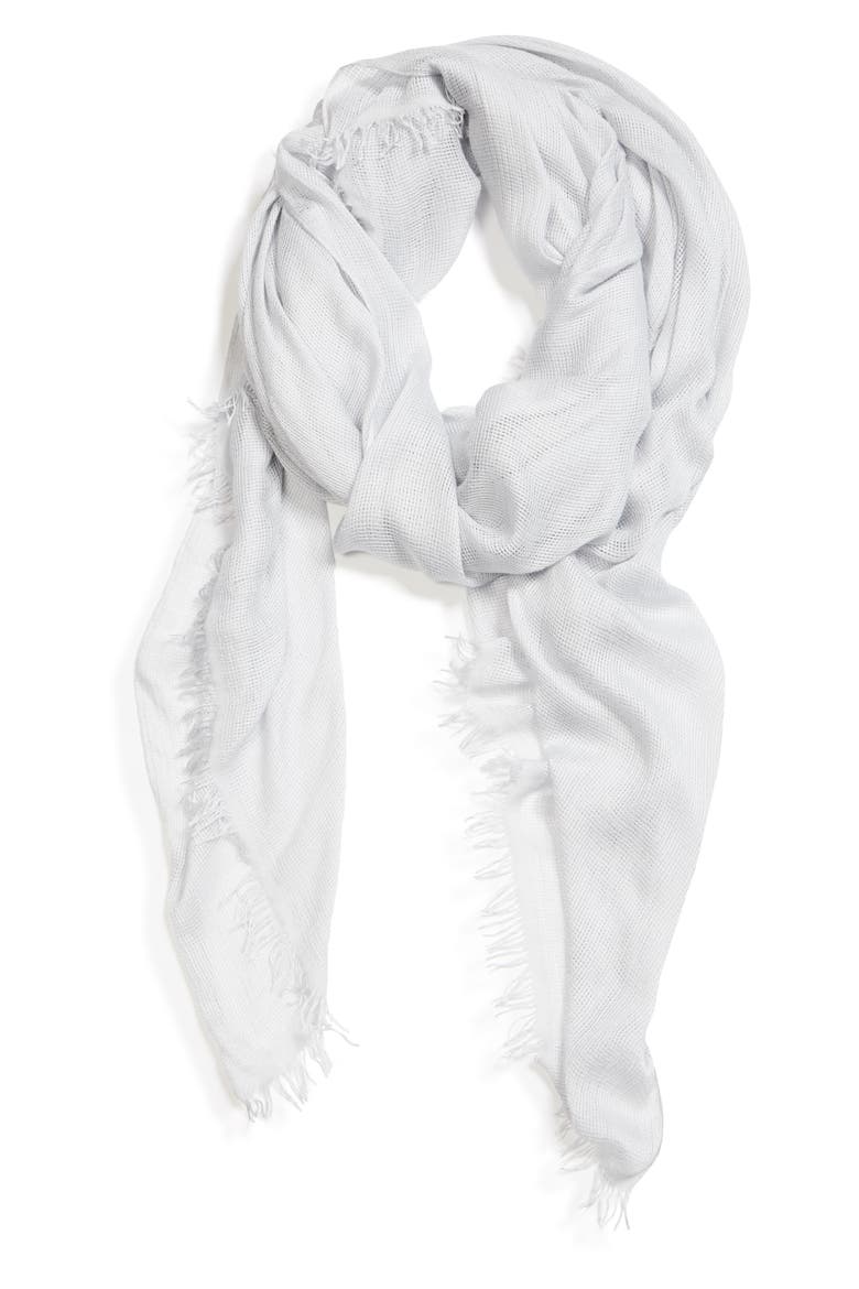 Buckley Scarf, Main, color, GREY/ BLUE