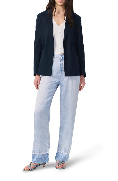 Rag & Bone Spencer Linen Blend Blazer