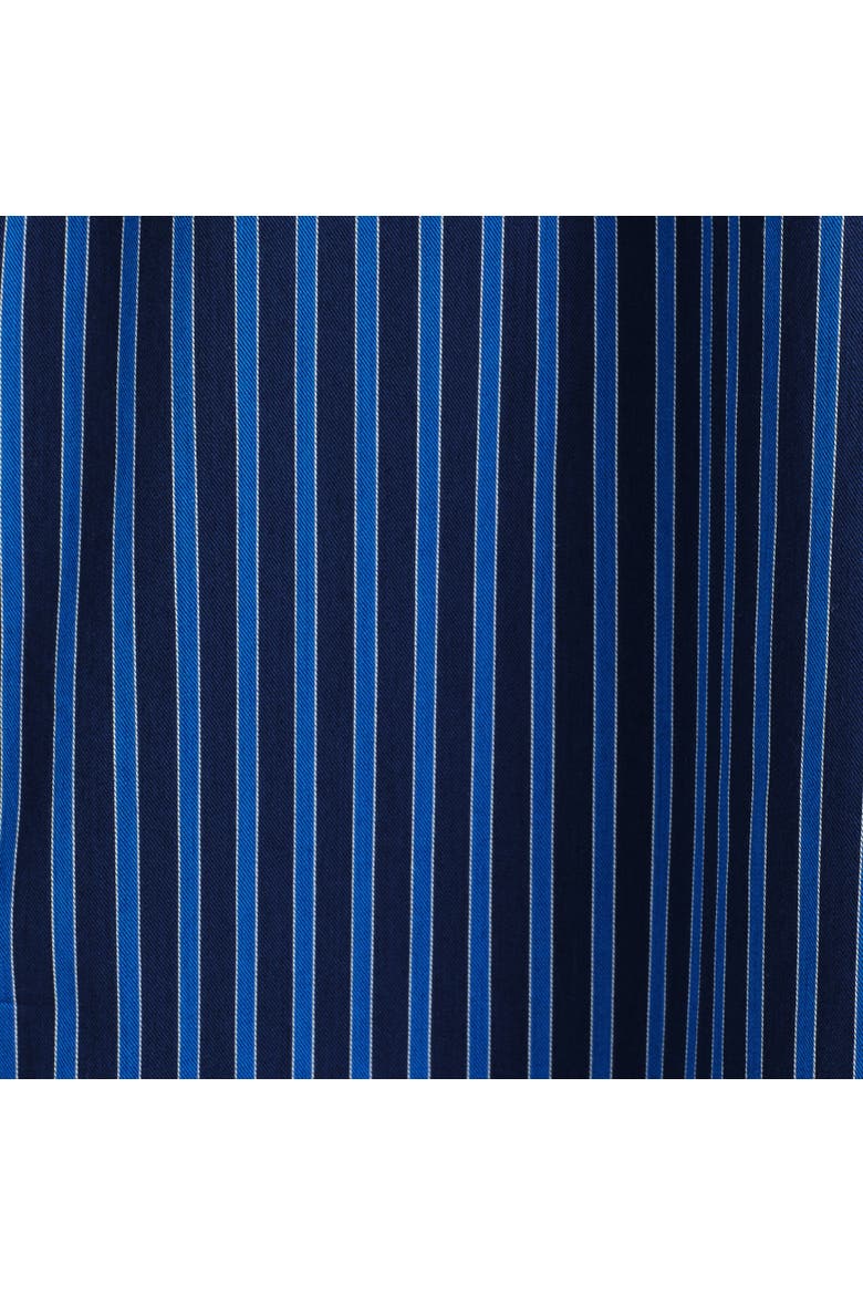 Piped Striped Drawstring Pants, Alternate, color, BLUE / STRIPED