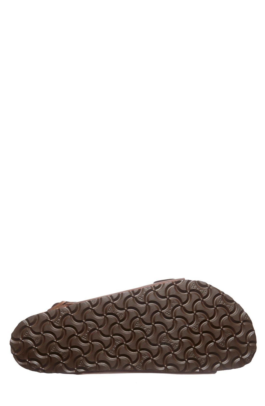 'Milano' Sandal, Alternate, color, HABANA OILED