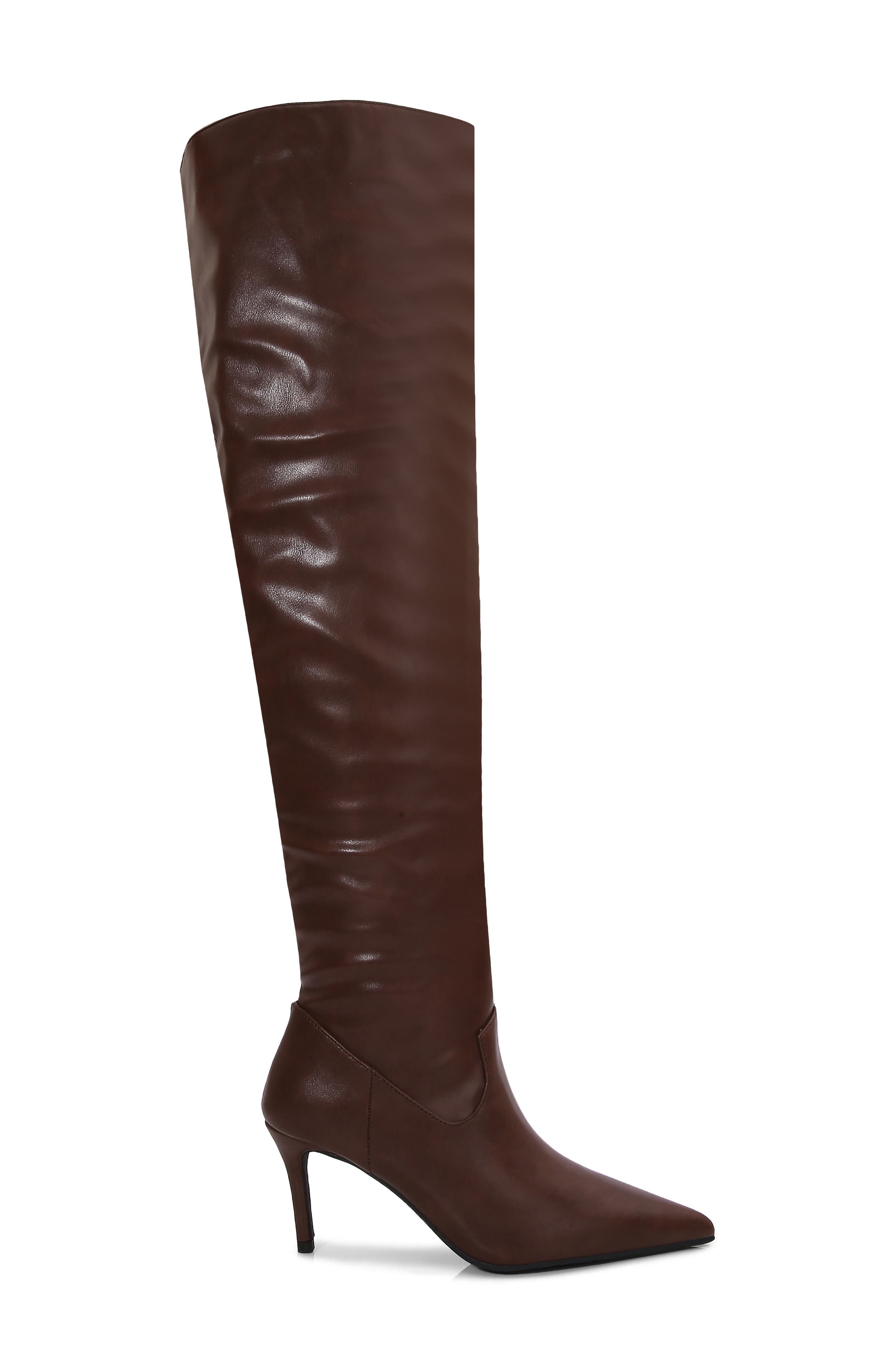Becka Over the Knee Boot, Alternate, color, BROWN