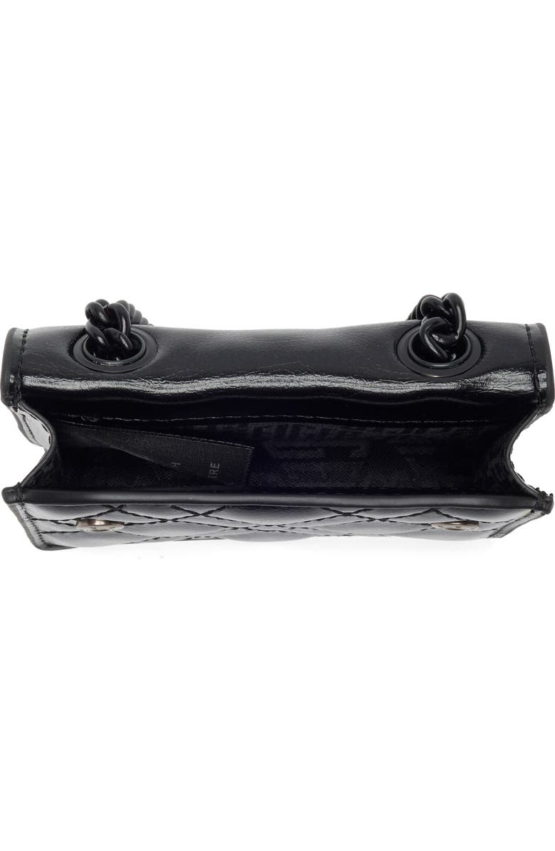 Kurt Geiger London Micro Brixton Quilted Shoulder Bag, Alternate, color, Black