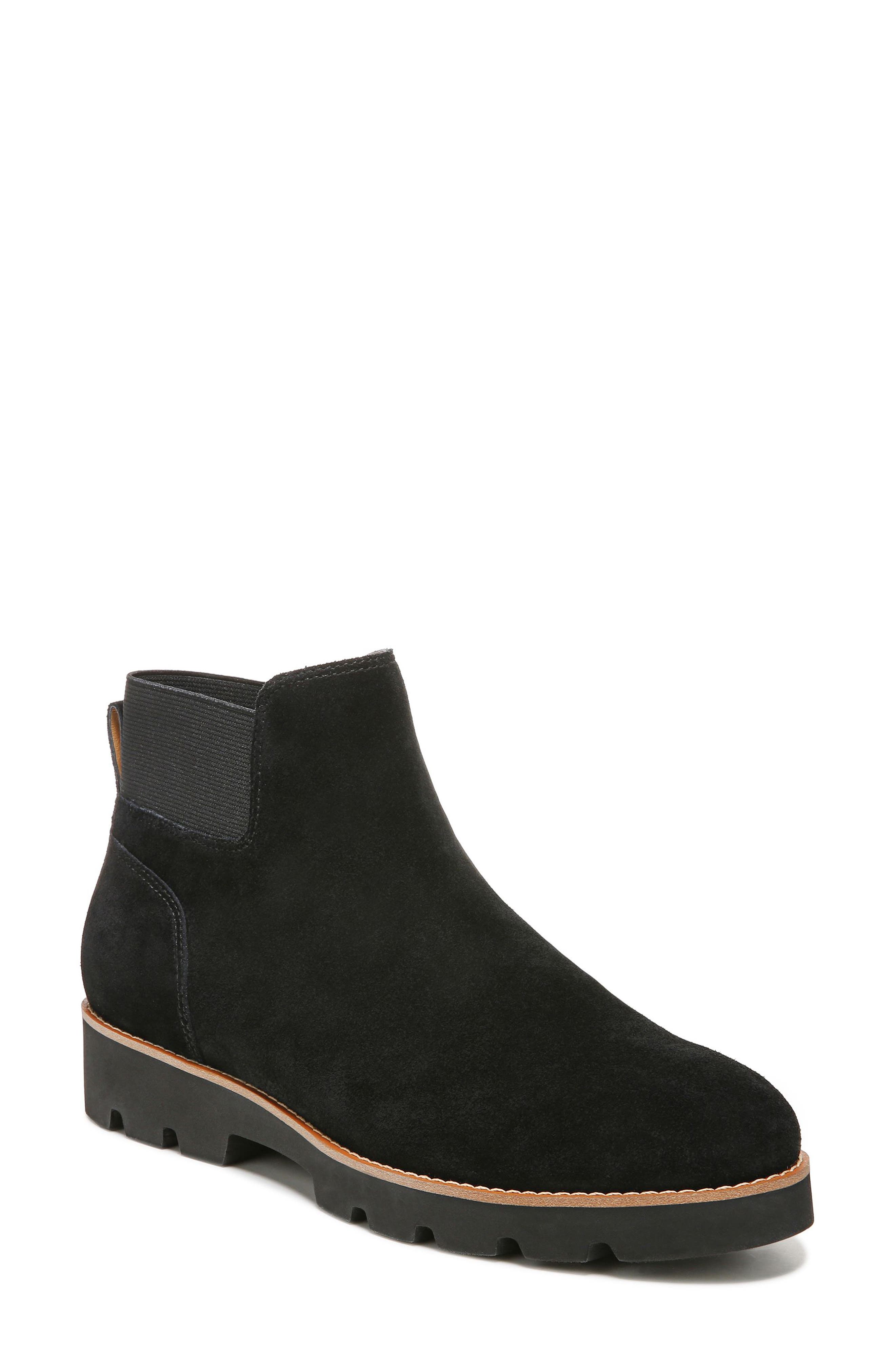 Vionic Brionie Water Repellent Suede Bootie, Main, color, 