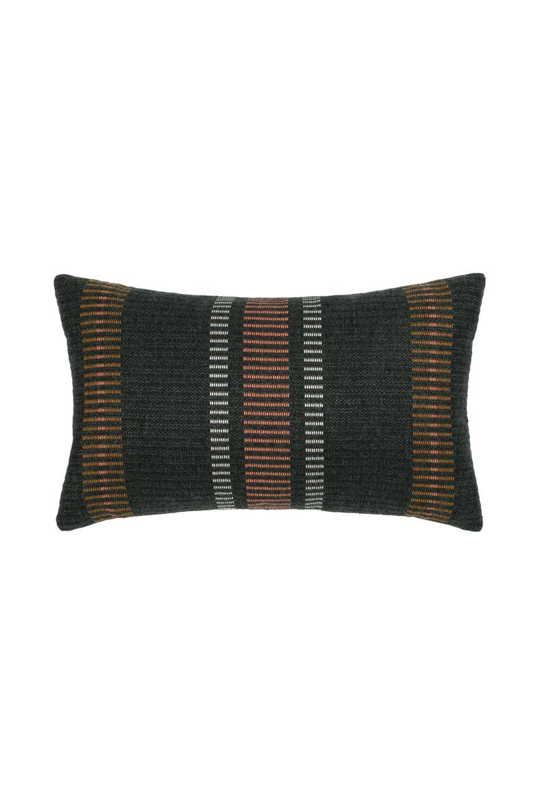 Journey Indoor & Outdoor Woven Accent Pillow, Main, color, Earth