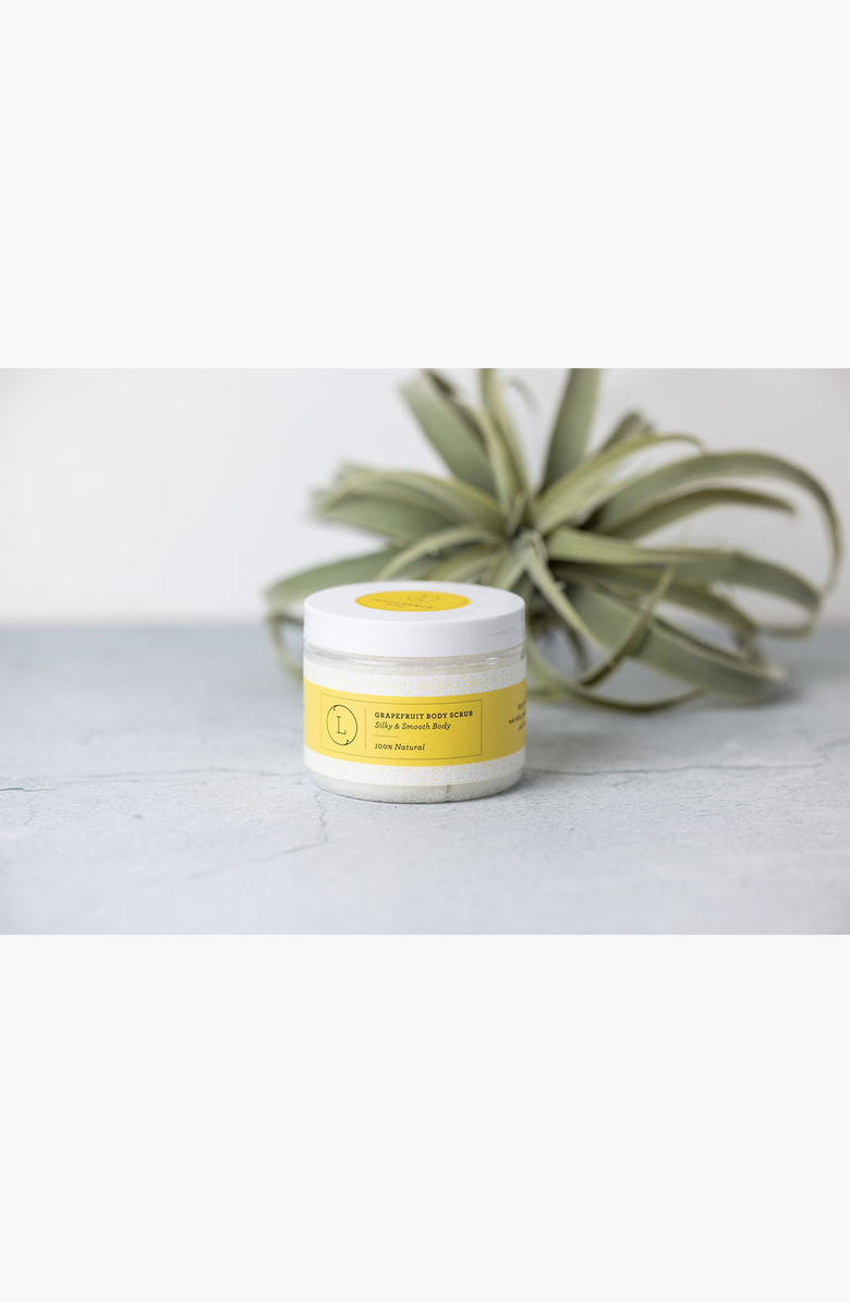 Lizush CBD Grapefruit Body Salt Scrub, Alternate, color, NO COLOR