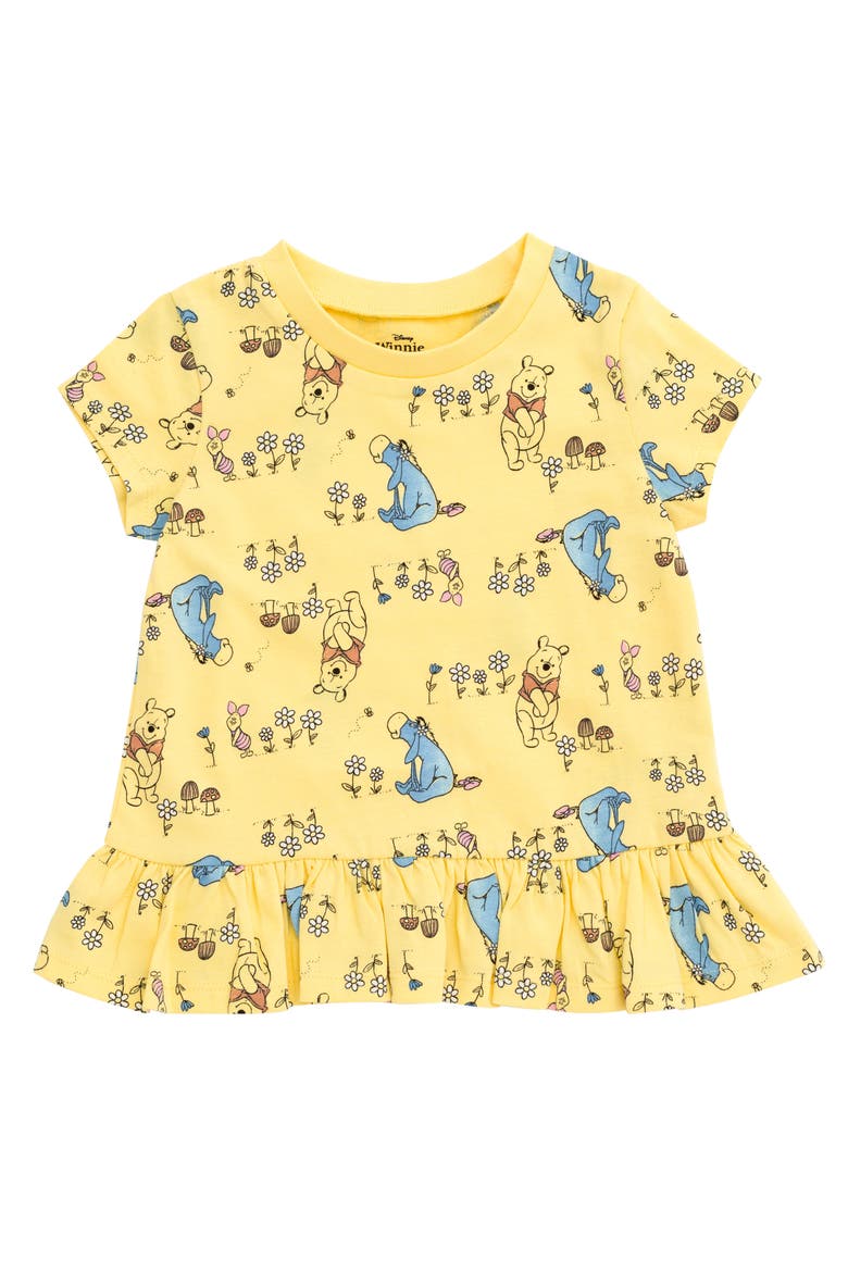 Winnie the Pooh 2-Pack Short Sleeve T-Shirts, Alternate, color, Pooh Lavender Yellow