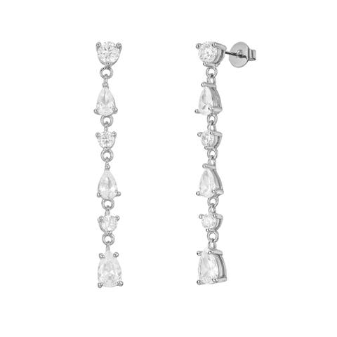 Taurus Crystal Drop Earrings