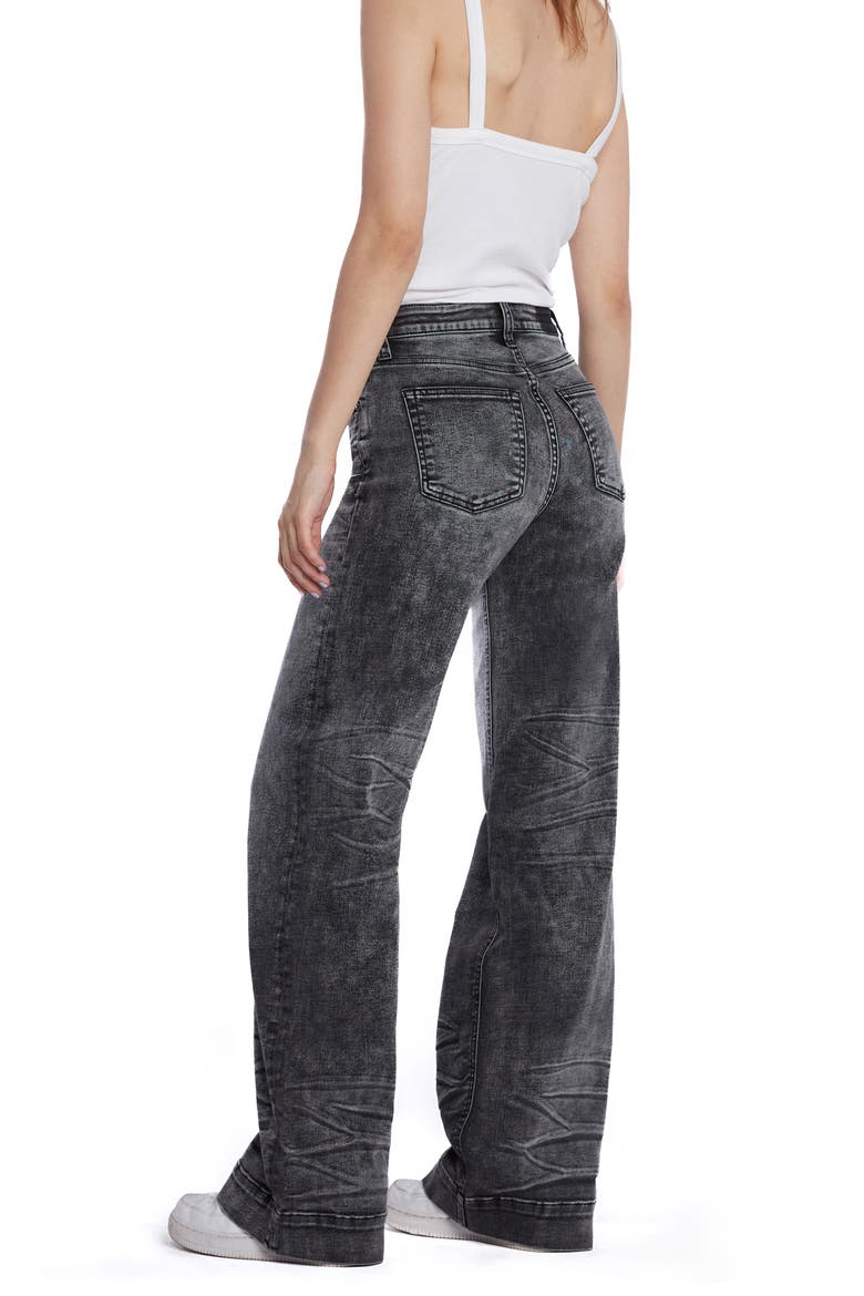 Love Wide Leg Jeans, Alternate, color, STORM GREY