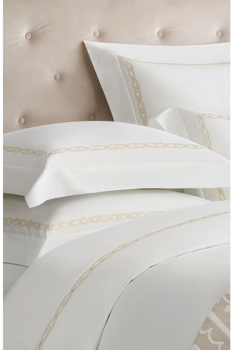 Mia Duvet Cover, Alternate, color, White