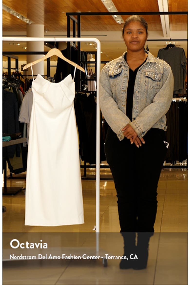 Marcy Strapless Dress video