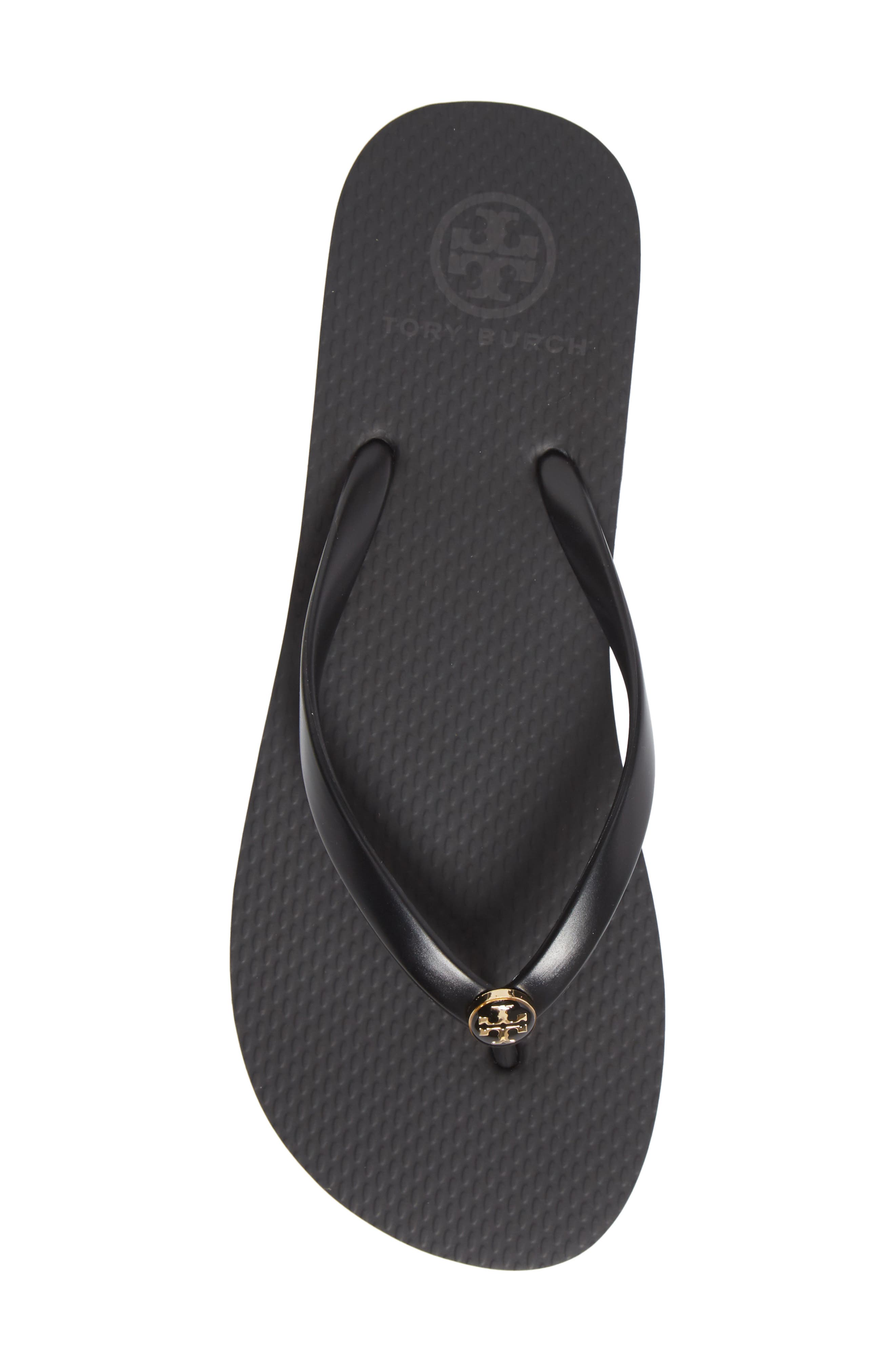Thin Flip Flop, Alternate, color, BLACK BLACK