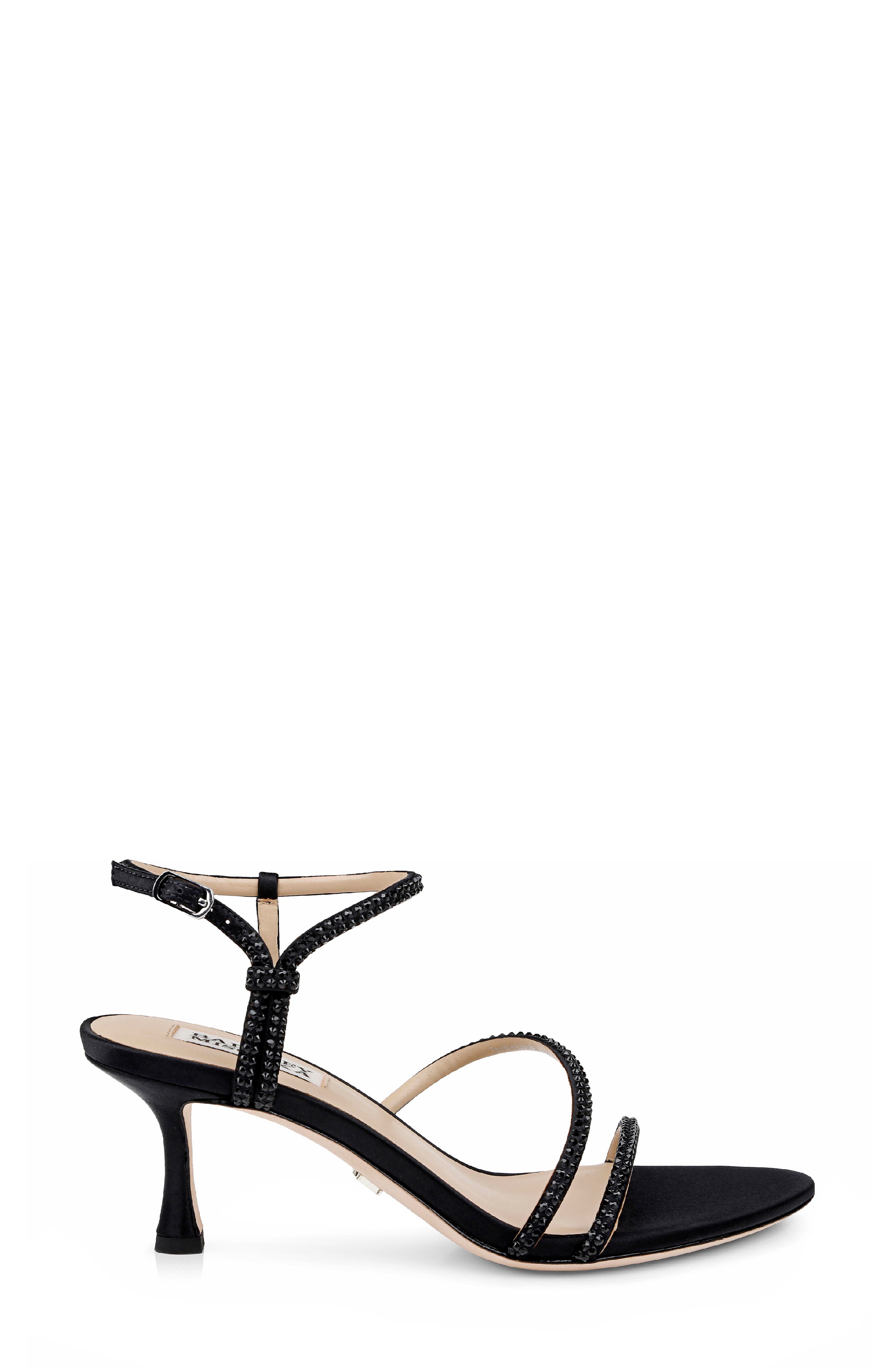 Badgley Mischka Collection Julianna Ankle Strap Sandal, Alternate, color, 