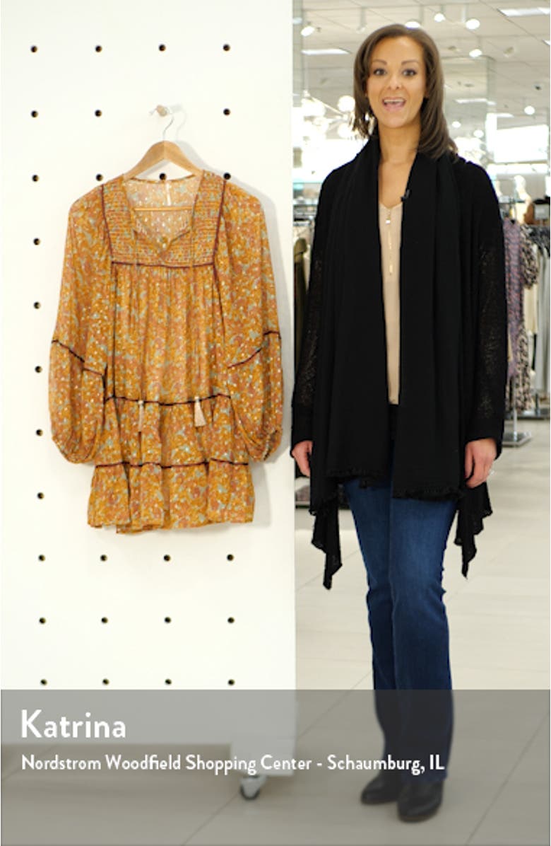 Swinging Long Sleeve Tunic Dress, sales video thumbnail