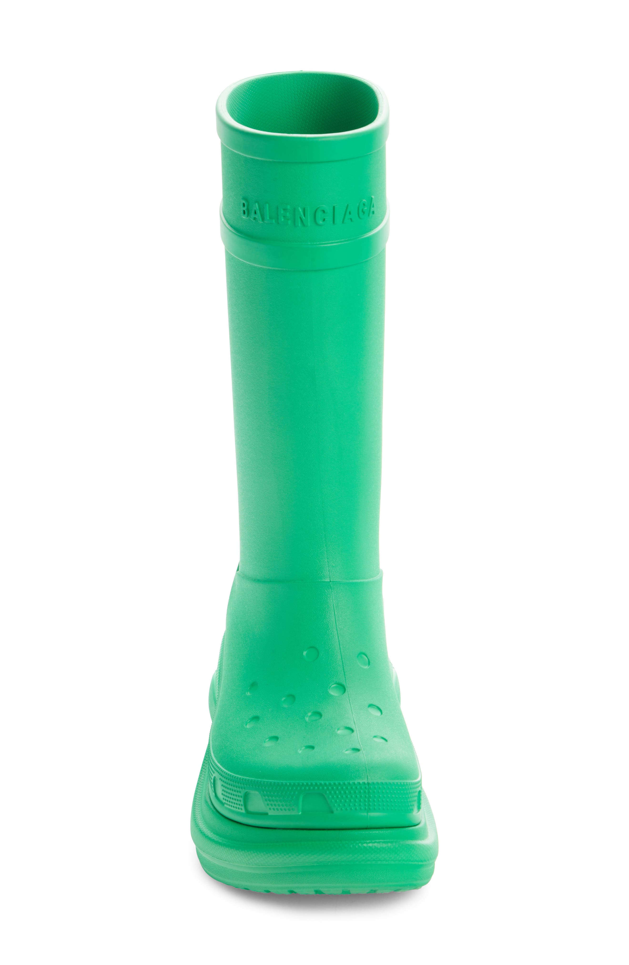 x CROCS Water Resistant Boot, Alternate, color, GREEN