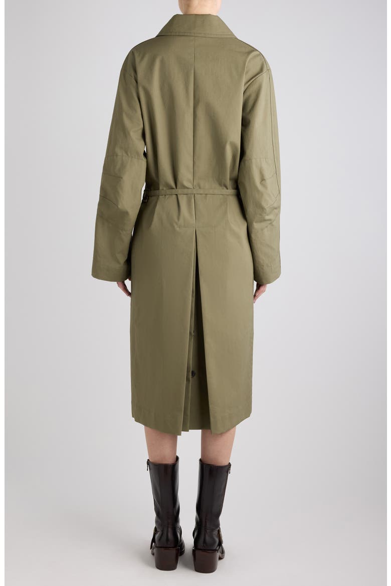 Rain Cotton Trench Coat, Alternate, color, L.KHAKI