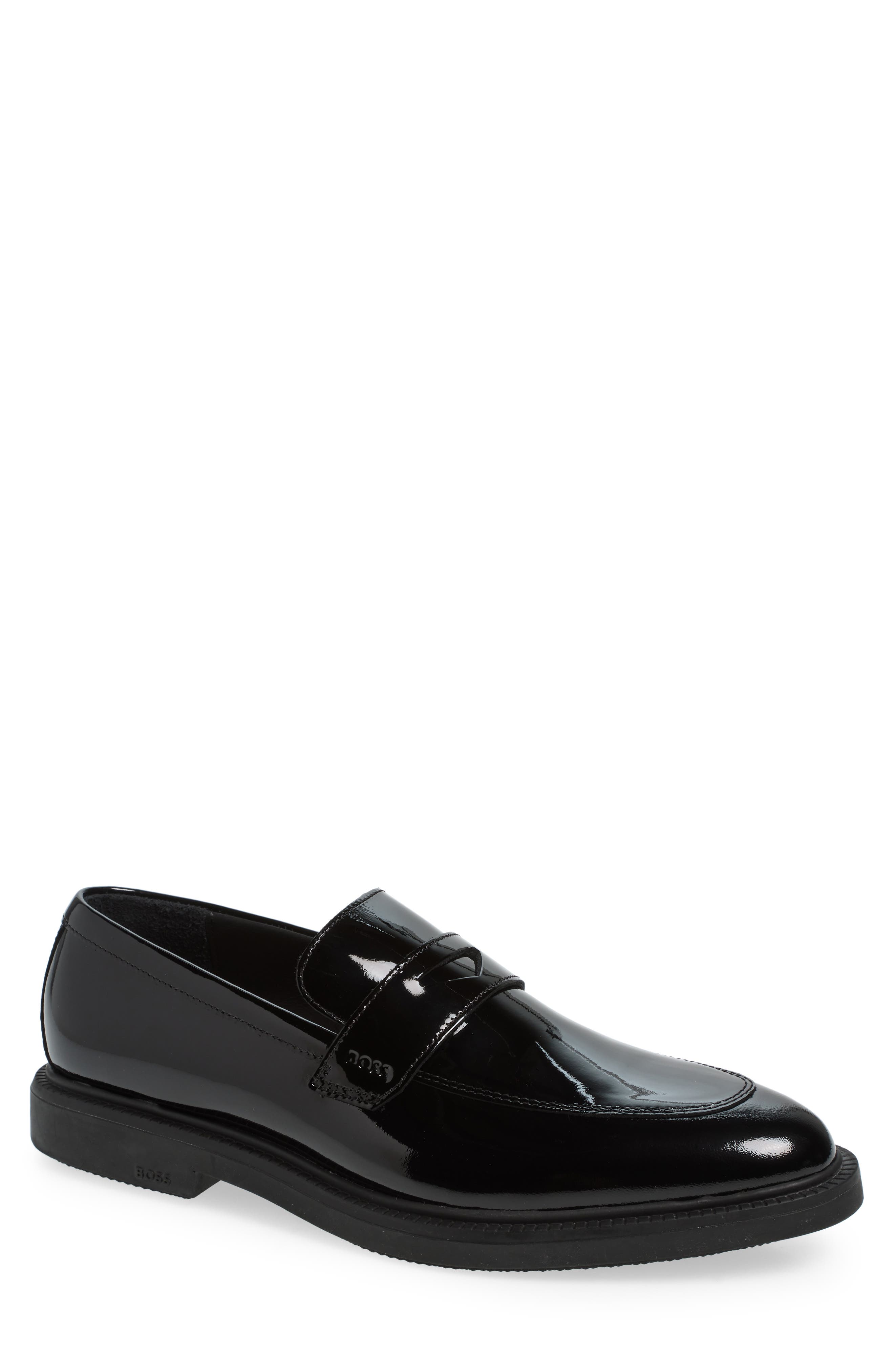 BOSS Larry Patent Loafer, Main, color, 