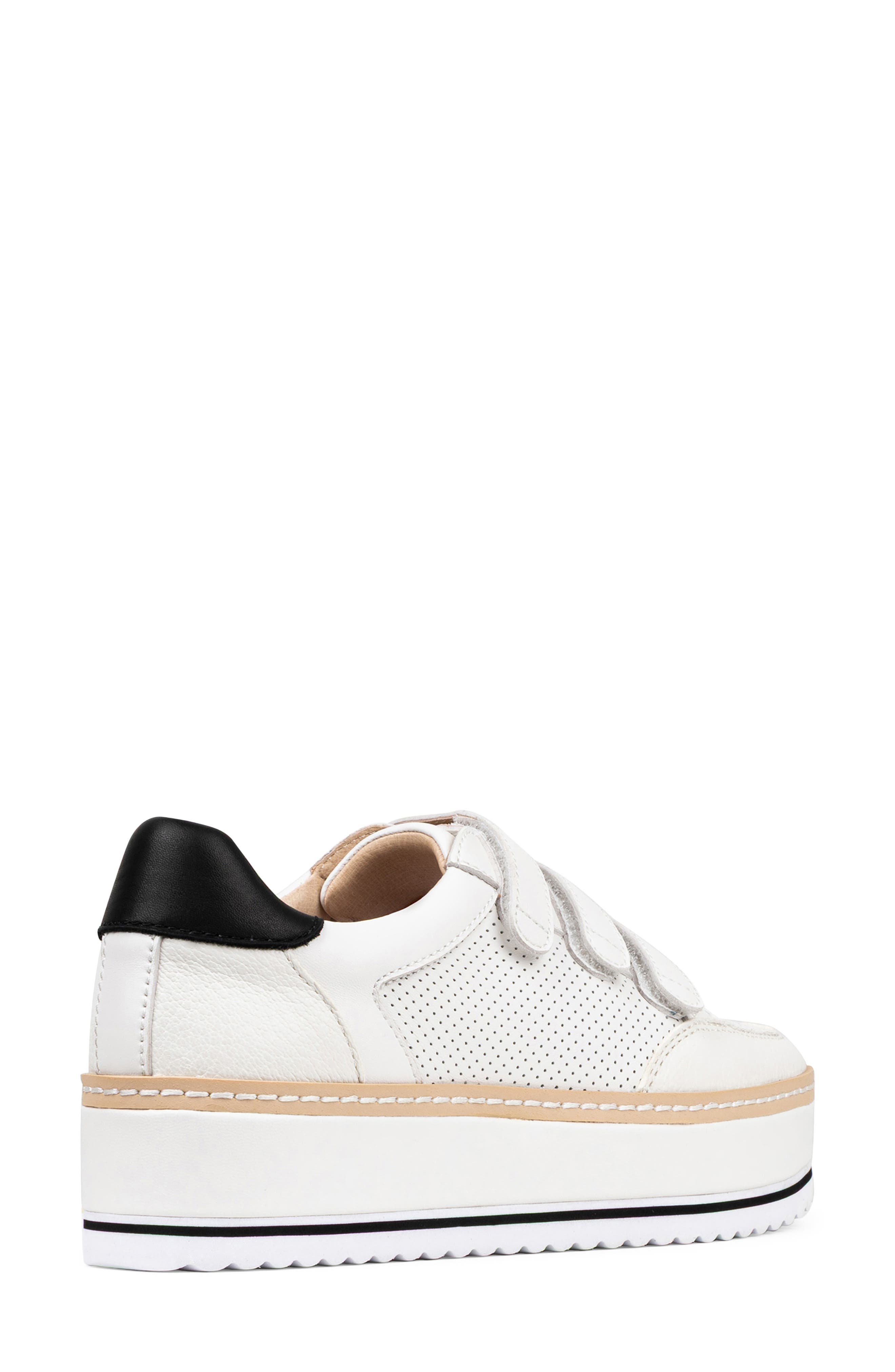 Donald Pliner Platform Sneaker, Alternate, color, Off White