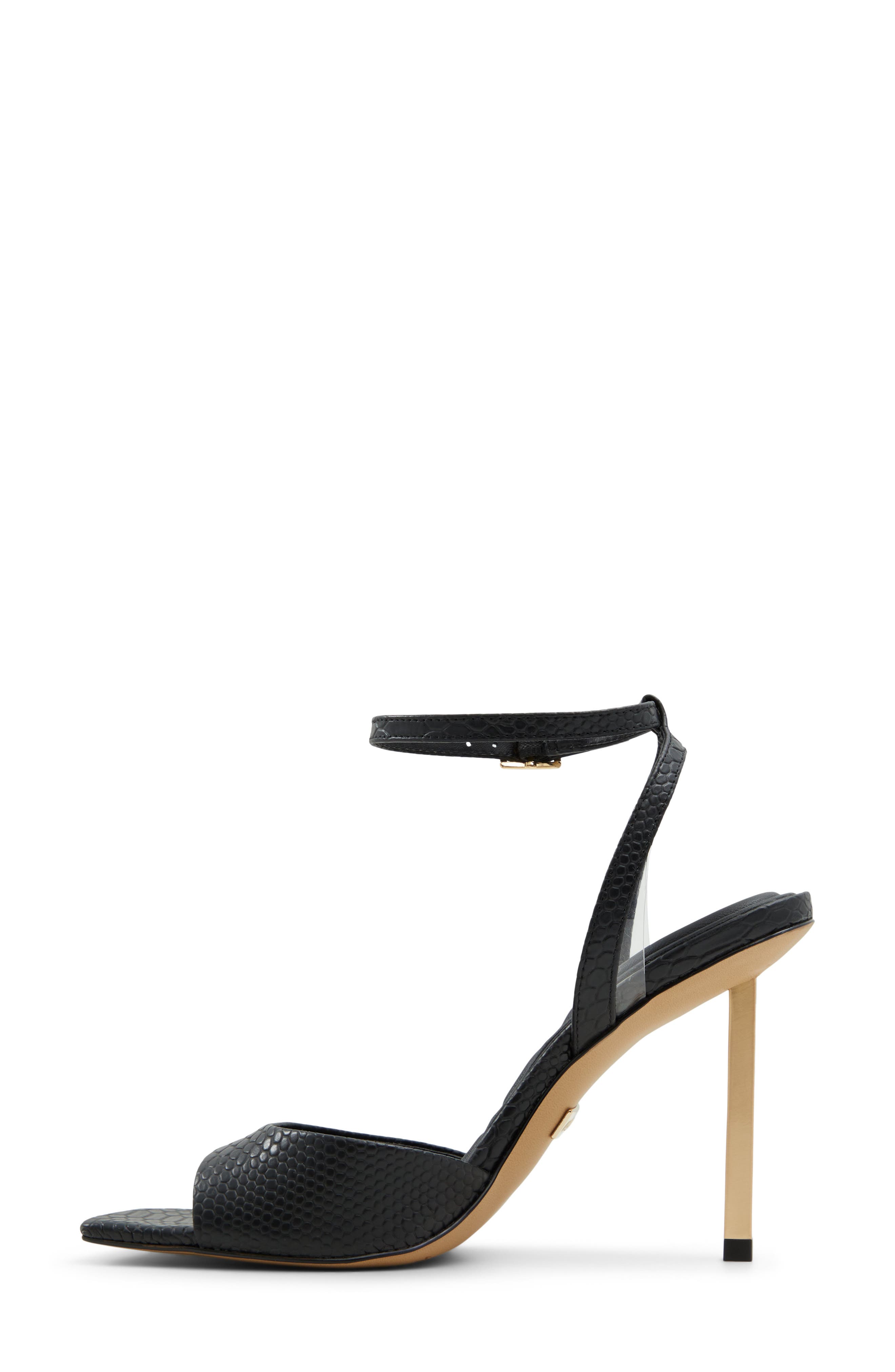 ALDO Lettie Ankle Strap Sandal, Alternate, color, 