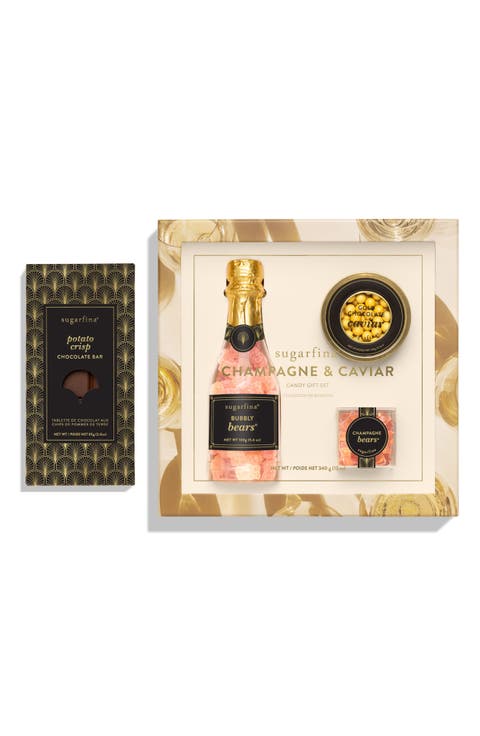 Champagne & Candy Set & Candy Bar Bundle