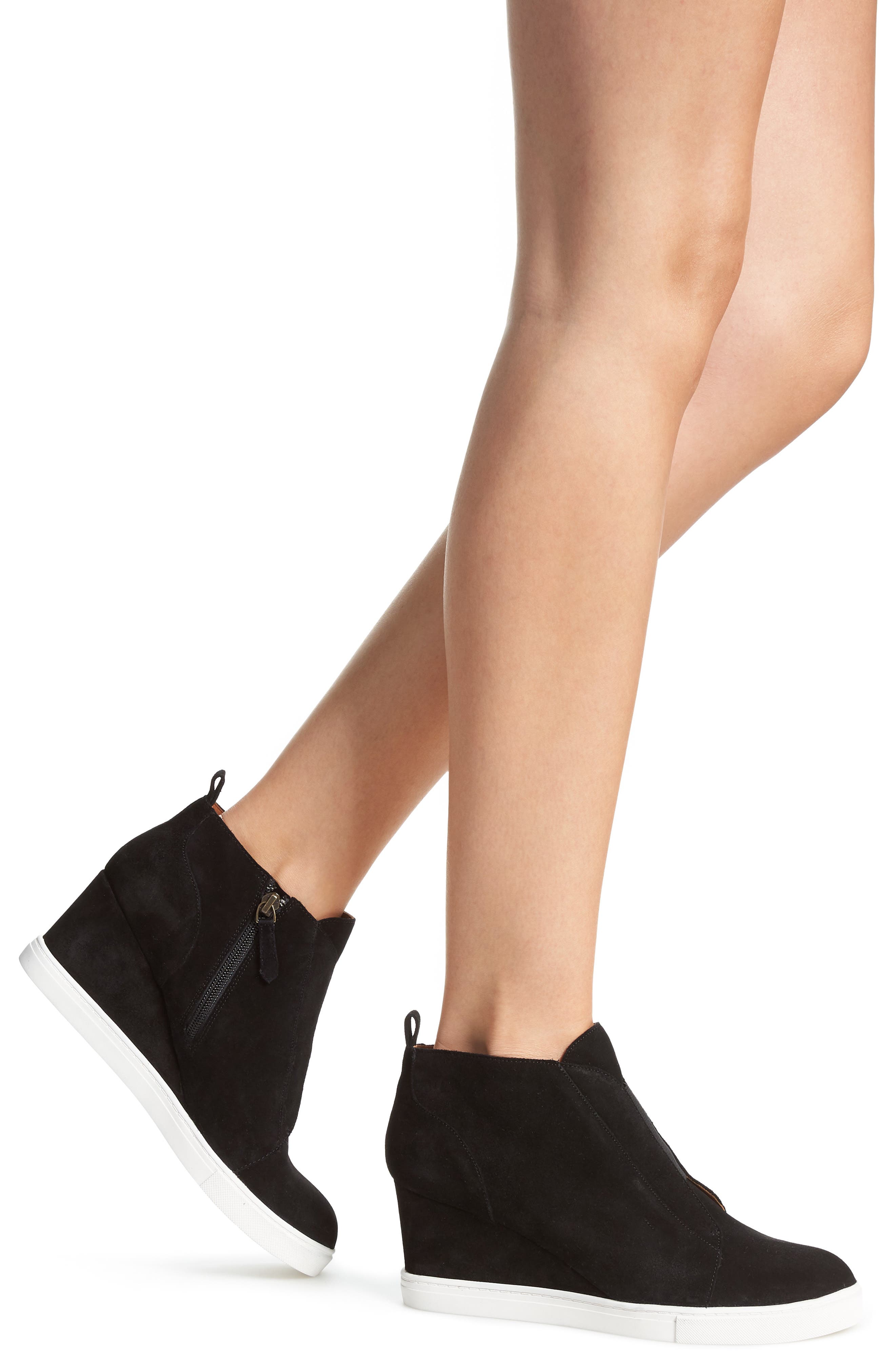 Linea Paolo Felicia Wedge Sneaker, Alternate, color, 