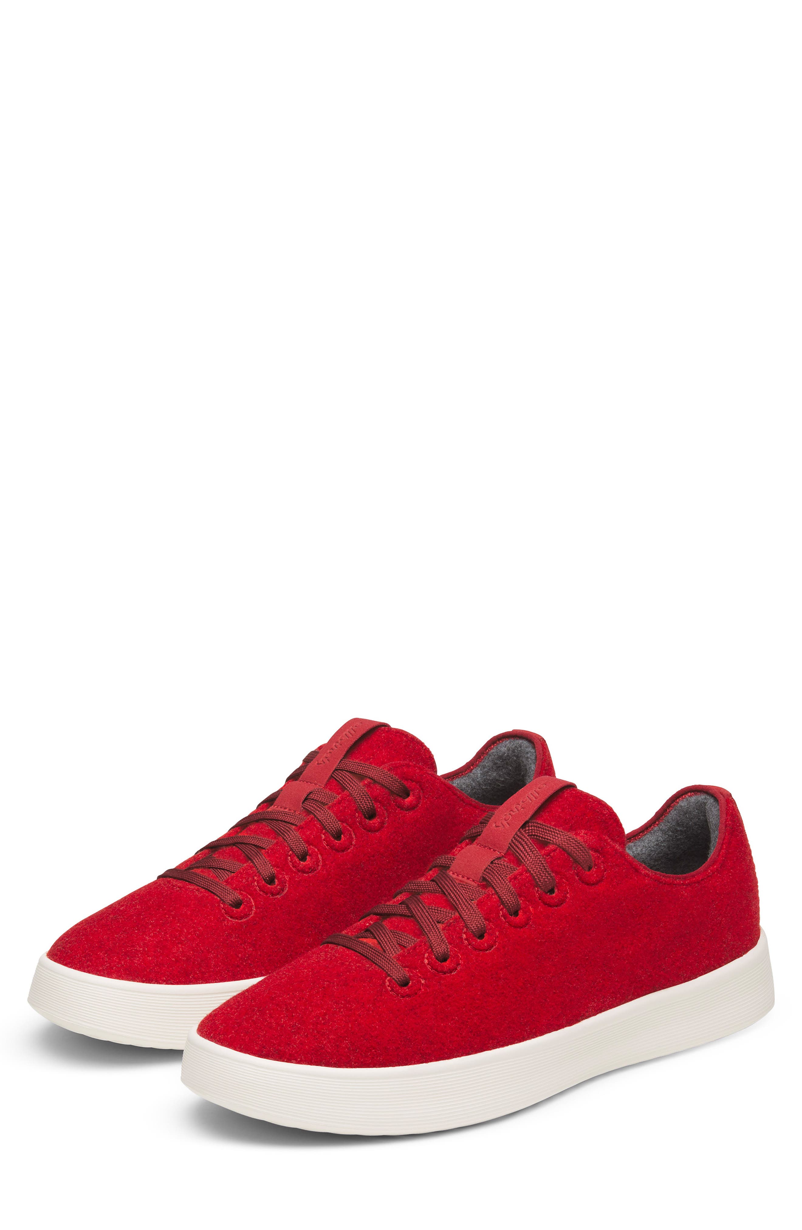 Wool Piper 2 Sneaker, Alternate, color, POPPY RED/ NATURAL WHITE