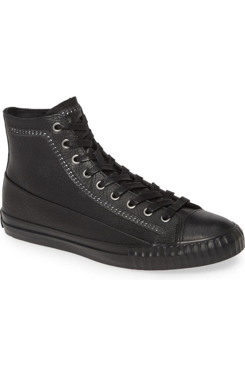 Bootleg by John Varvatos John Varvatos Star USA High Top Leather Sneaker, Main, color,