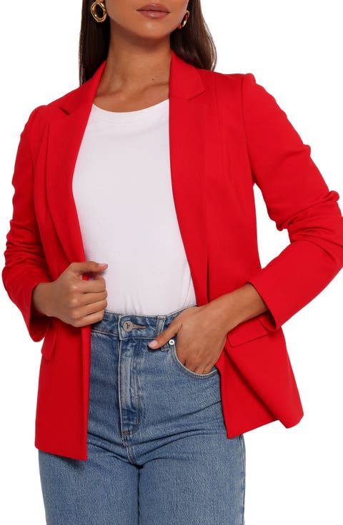 Ronny Open Front Blazer