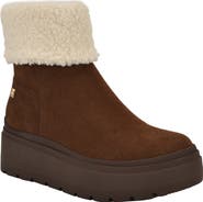 Tommy Hilfiger Peleiz Faux Shearling Cuff Platform Bootie