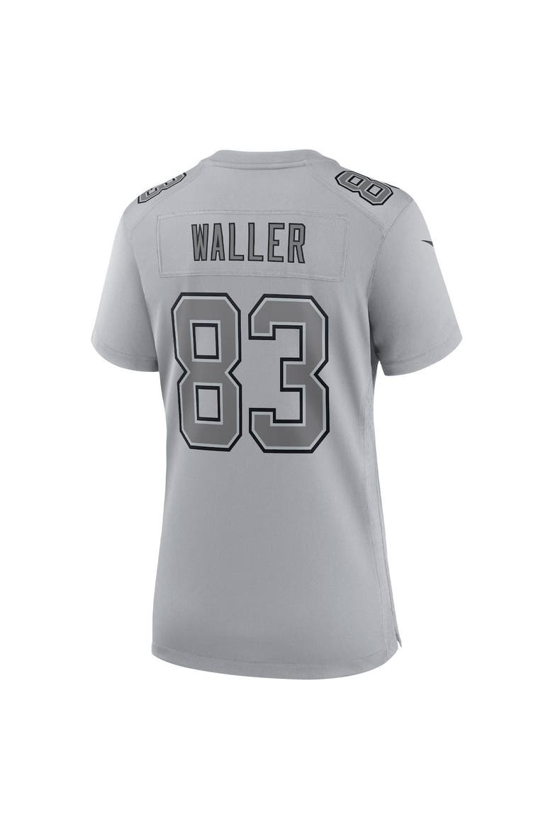 Women's Nike Darren Waller Gray Las Vegas Raiders Atmosphere Fashion Game Jersey, Alternate, color, Gray