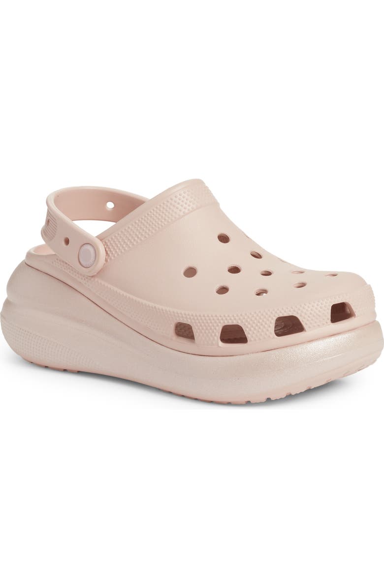 CROCS Gender Inclusive Classic Crush Shimmer Clog, Main, color,