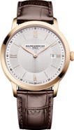 Baume & Mercier Classima Leather Strap Watch, 40mm