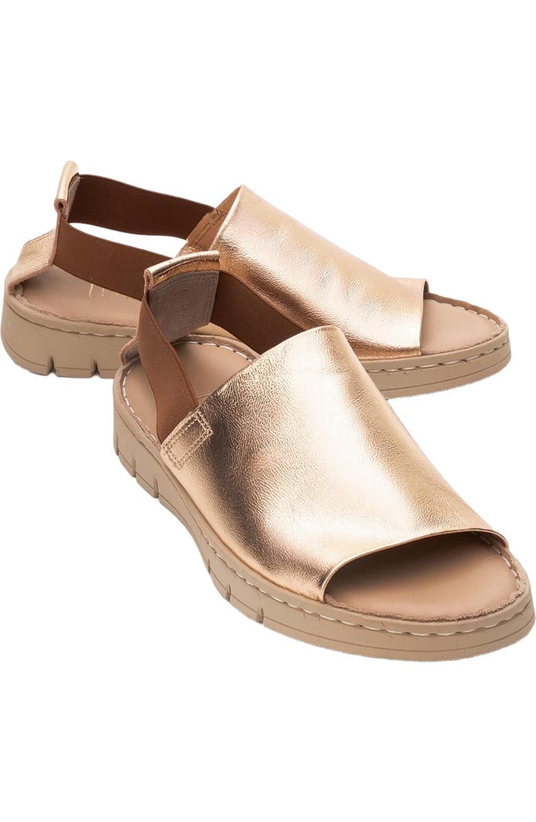 Forever & Always Shoes Londoi Elastic Strap Leather Sandal, Main, color,