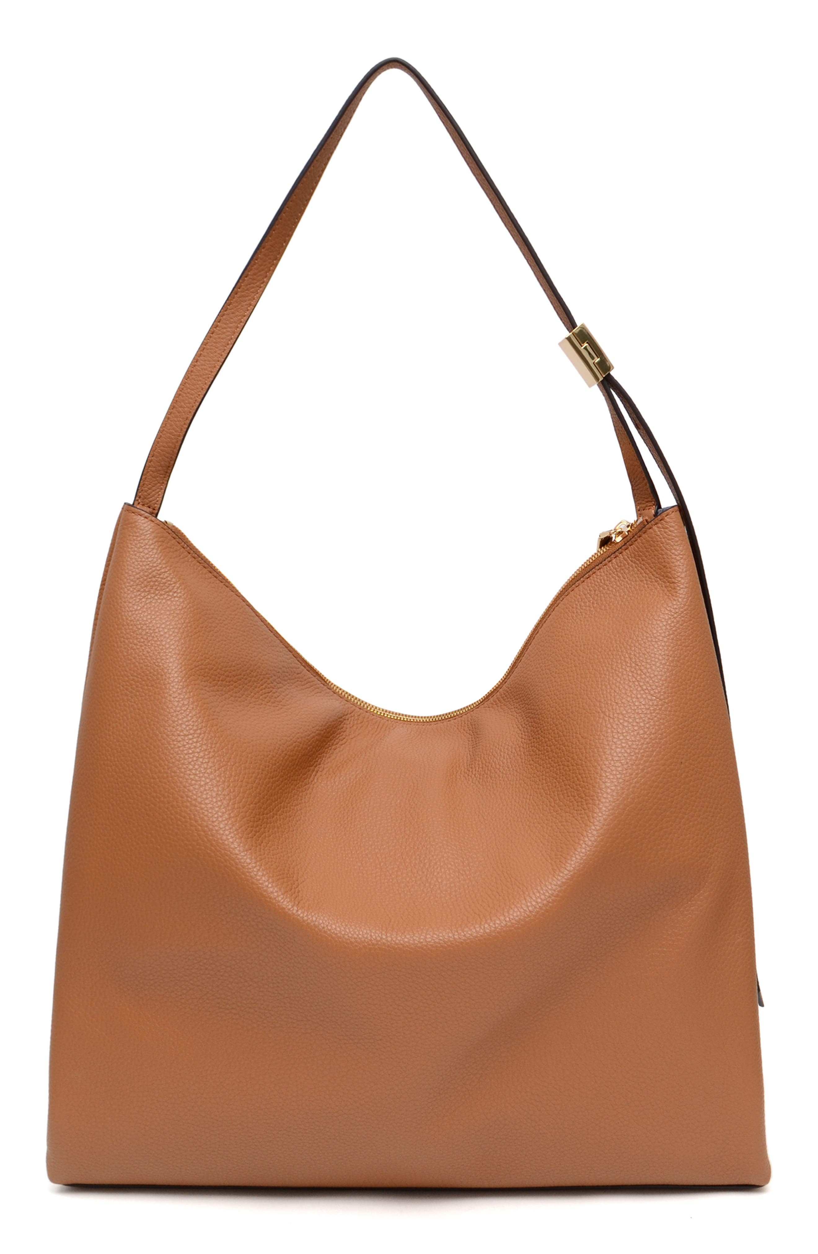 Thacker Gina Leather Shoulder Bag, Alternate, color, 
