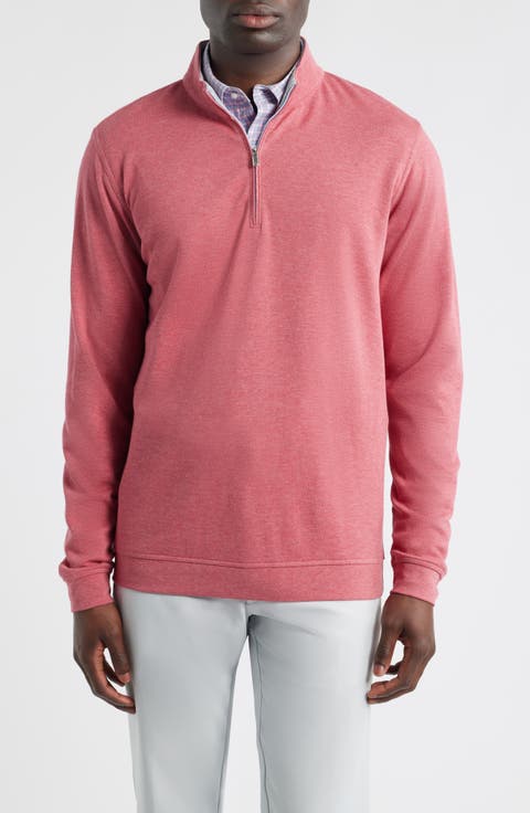 Comfort Interlock Quarter Zip Pullover