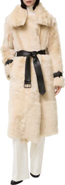 Burberry Long Shearling Linley Coat