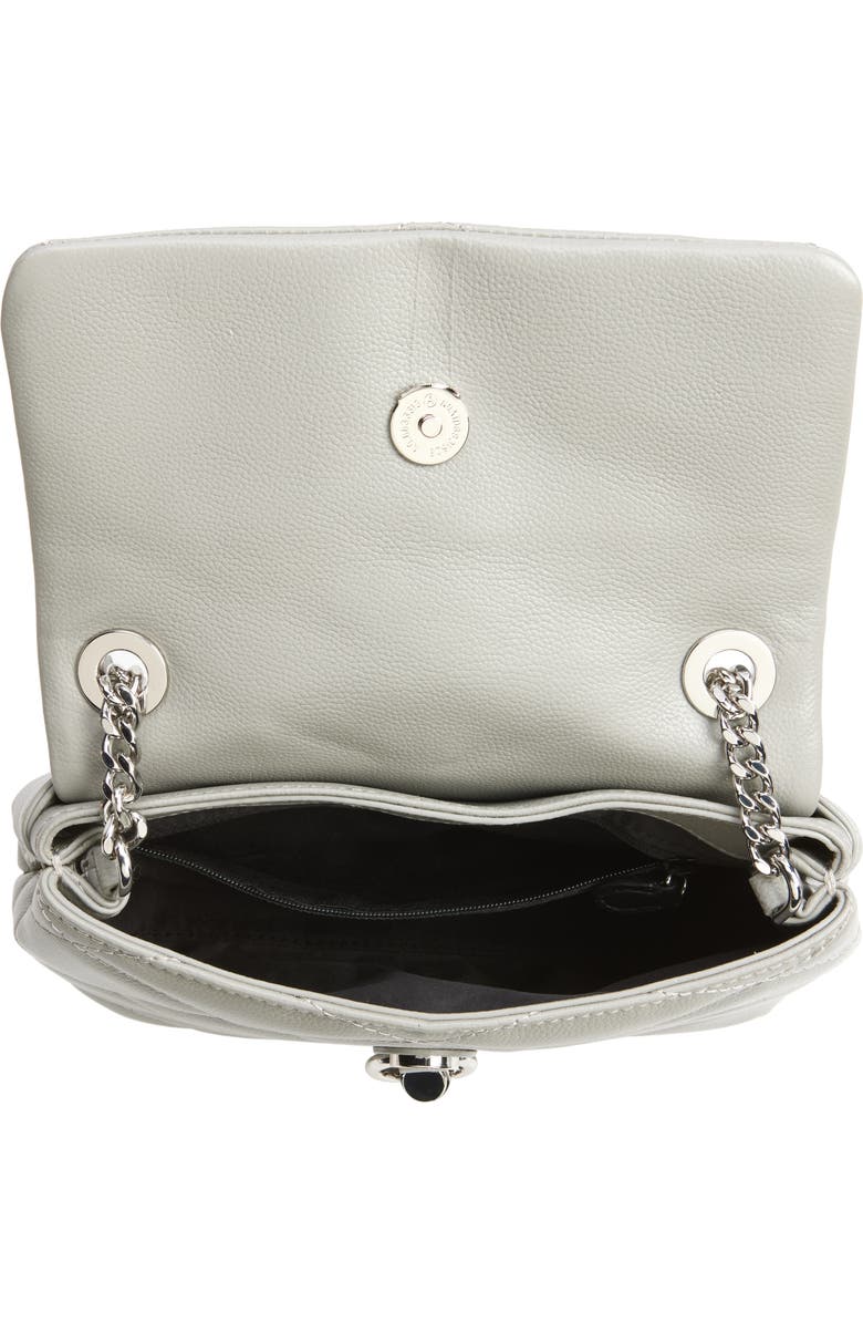 Rebecca Minkoff Edie Quilted Leather Convertible Crossbody Bag, Alternate, color,