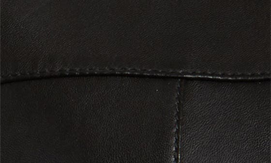 Женские куртки Madewell Shrunken Leather Zip Jacket — фото 7