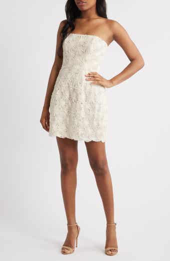 Saylor Karlina Strapless Cocktail Minidress
