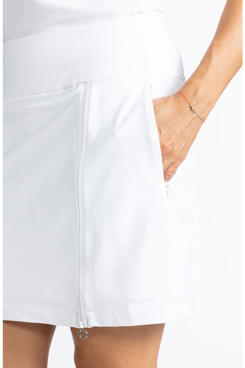 Summer Sass Golf Skort, Alternate, color, WHITE/ WHITE
