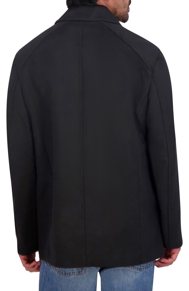Cole Haan Wool Blend Shirt Jacket, Alternate, color, Black