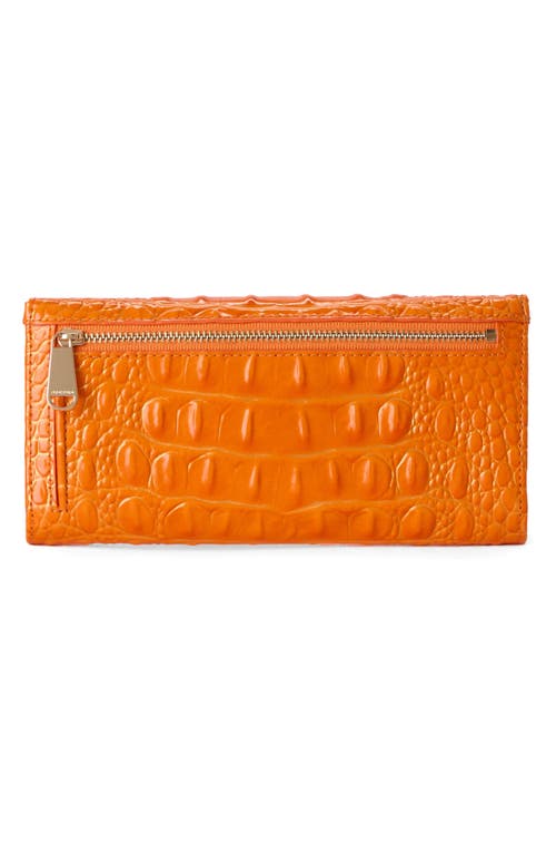 Brahmin Cordelia Croc Embossed Leather Wallet