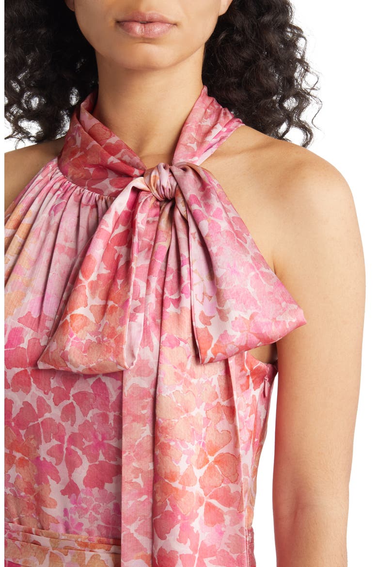 Kayla Halter Gown, Alternate, color, PASTEL HYDRANGEA